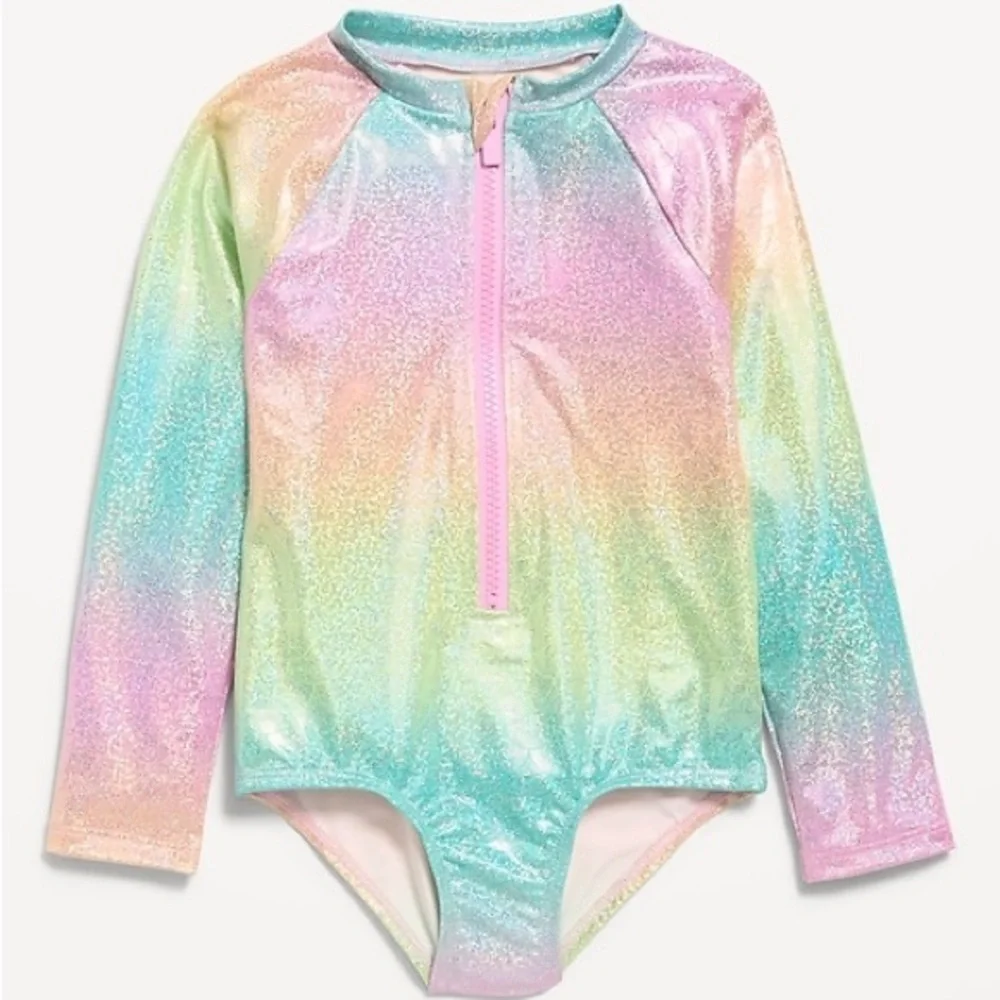 GAP Kids Shimmering Pastel Rashguard